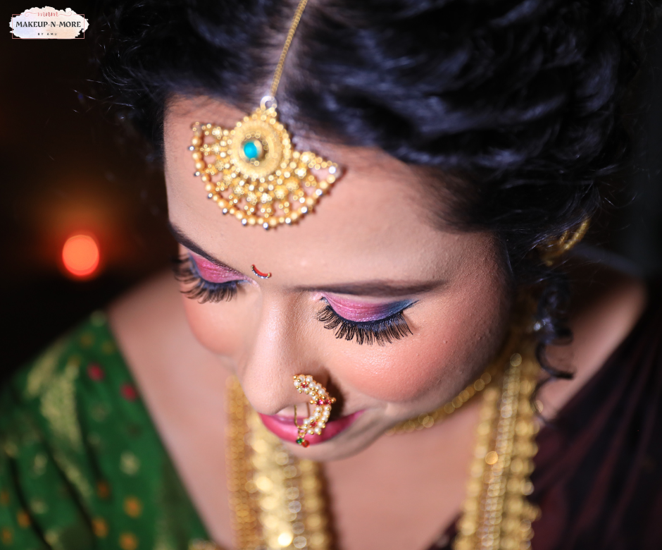 How To Apply Bridal Eye Makeup - MakeupnmorebyAmu