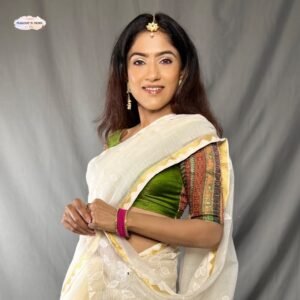 From Ethnic to Modern: Creating Two Stunning Looks with a White Saree