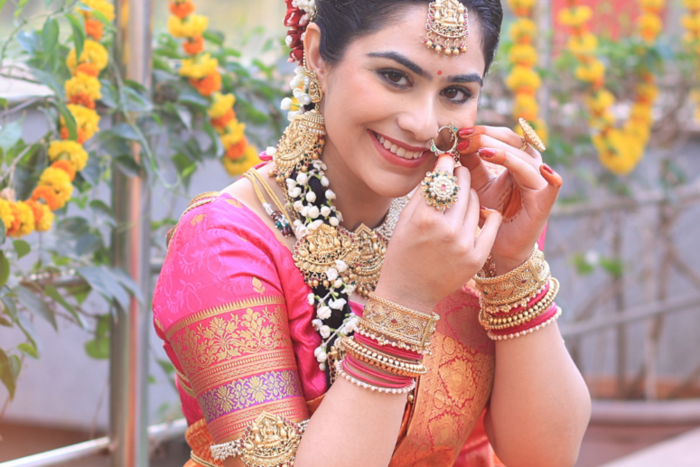 Glowing South Indian Bride: Hair and Makeup tips - MakeupnmorebyAmu