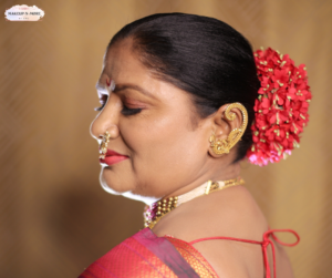 Maharashtrian Paithani Saree Makeup Look