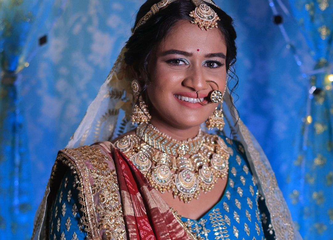 Professional-Bridal-Makeup-Artist-Gujarati-Bride-MakeupnmorebyAmu