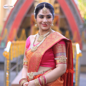 South Indian Bridal makeup Look 2023